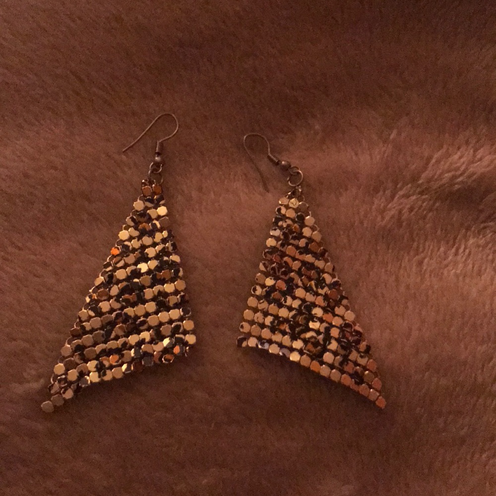 Cheetah print earrings